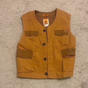 Timberland Tan Outdoor Vest
